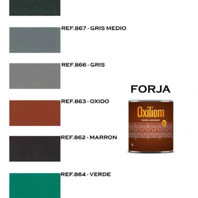 Carta Colores Oxiliom