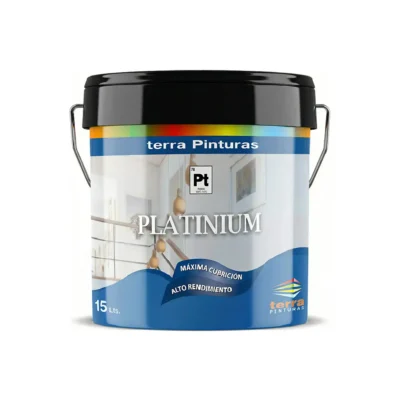 Plástico Terra Platinium | Pintura plástica mate de alta cubrición