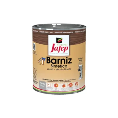 Barniz Sintético Jafep Brillo | Interior y Exterior | Alta Protección para Madera