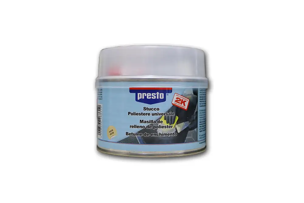 Masilla Relleno Poliéster PRESTO 500g