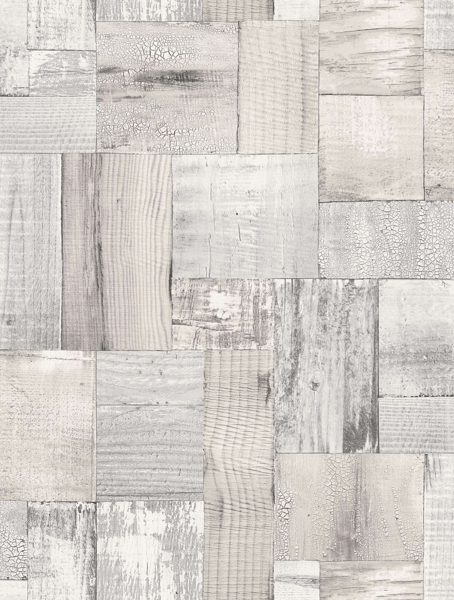 Papel Pintado ICH Texture Squared Wood 2050